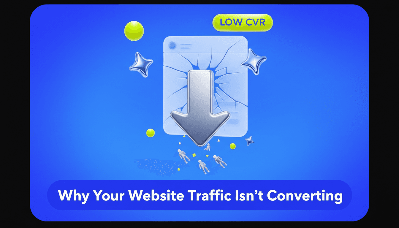 Why Your Website Traffic Isn't Converting (And How to Fix It)